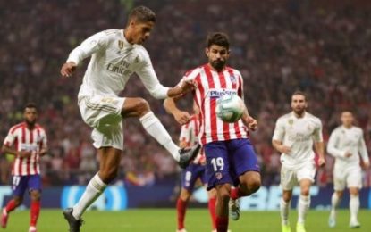 Real Madrid empata con el Atlético y mantiene el liderazgo en España