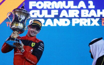 F1: Ferrari vuelve a la victoria en Bahréin de la mano de Leclerc.