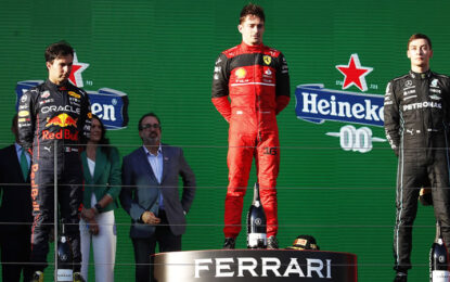 F1: Leclerc ganó en Australia de punta a punta y se escapa en el Campeonato