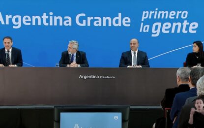 Alberto Fernández lanza el plan de infraestructura Argentina Grande junto a Katopodis