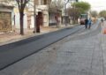 Programa de trabajo en obras de pavimento en Santa Rosa
