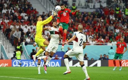 Histórico: Marruecos, eliminó a Portugal y es el primer semifinalista de Africa