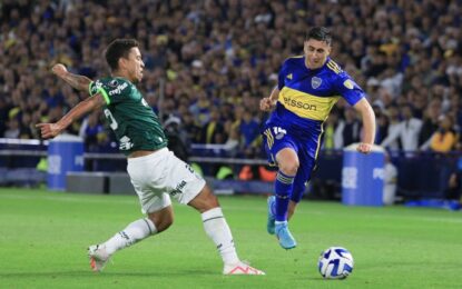 Boca dominó pero no pasó del empate con Palmeiras y la serie de semifinales se definirá en Brasil
