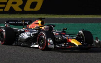 F1: Max Verstappen logró la pole position en Japón