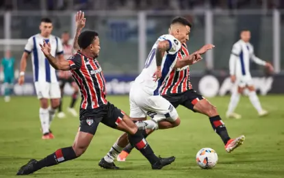 Talleres pisó fuerte en el debut y venció a San Pablo por la Copa Libertadores