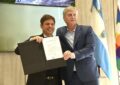 Ziliotto y Kicillof firmaron convenio de cooperación entre las provincias